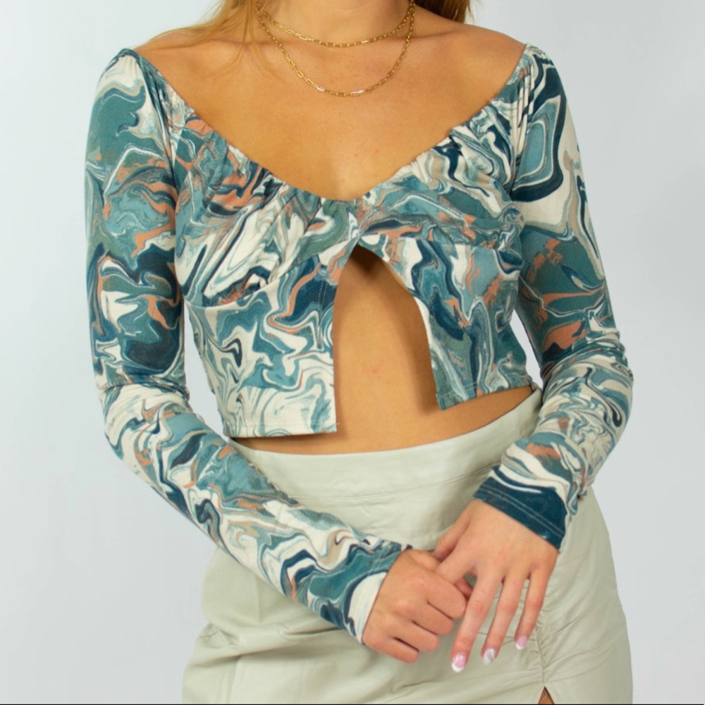 Grey Bandit Top